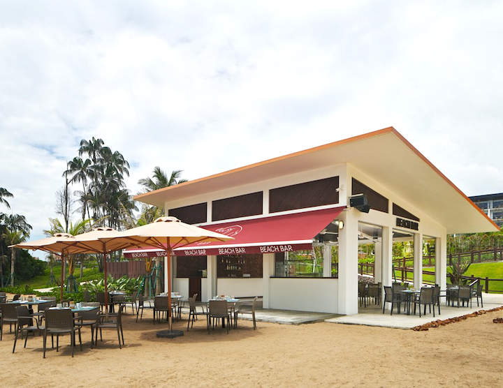 desaru coast guide - beach bar at The Westin Desaru Coast Resort